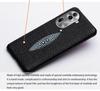 OPPO Reno4/Reno4Pro Cowhide Pearl Fish Pattern Leather Half-Cover Case