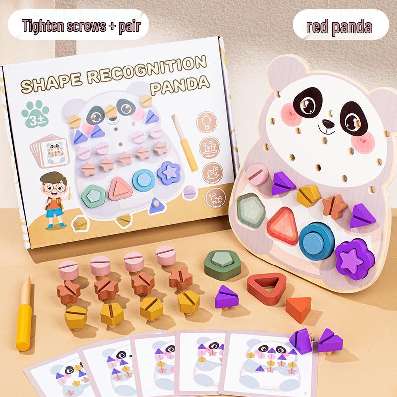 

Развивающий деревянный ксилофон и инструмент для сопоставления форм для детей