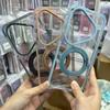 Applicable to Huawei p80 rotating 360 magnetic bracket mobile phone case Samsung S25U candy three-in-one transparent anti-drop cover