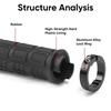 BUCKLOS MTB Grips Anti Slip Grip for Mountain Bike Handlebar Bicycle Cuffs Lockable MTB Handle Gloves Cycling Accessories