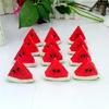 Pack Of 10 Sealant Artificial Greenmelon Slices Realistic Pretended Fruit Bedeck For Experiences Photography Displays