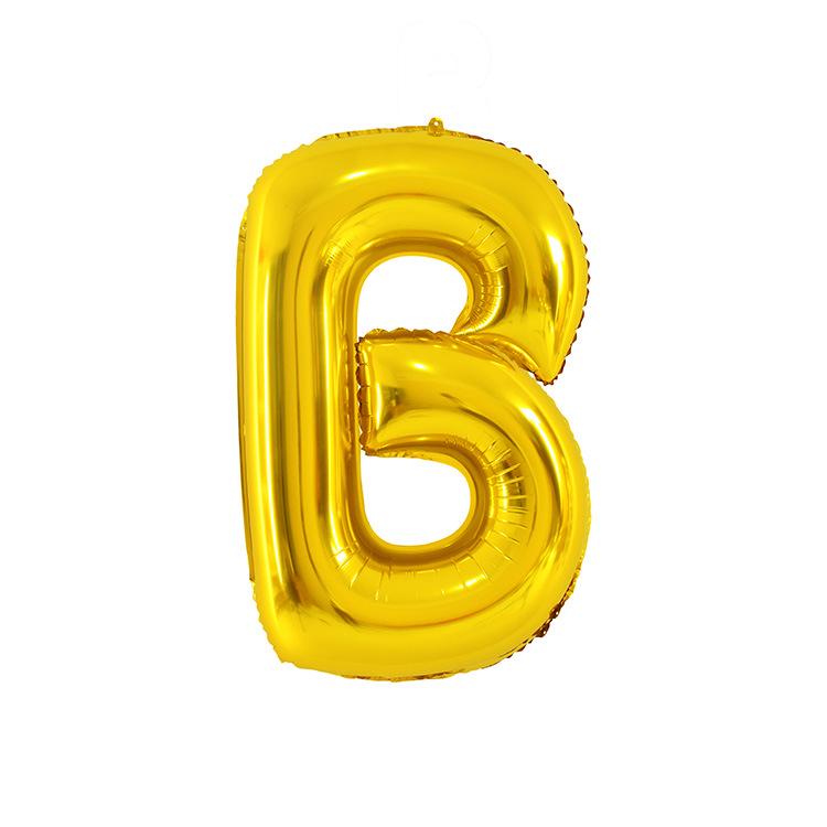Aluminum Foil Balloon, English Letters, Birthday Party Wedding Decoration, 16" 32" 40"