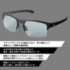 Used Daiwa Polarized Glass DN-8026 Triacetate Polarized Glass Gray Gold Mirror