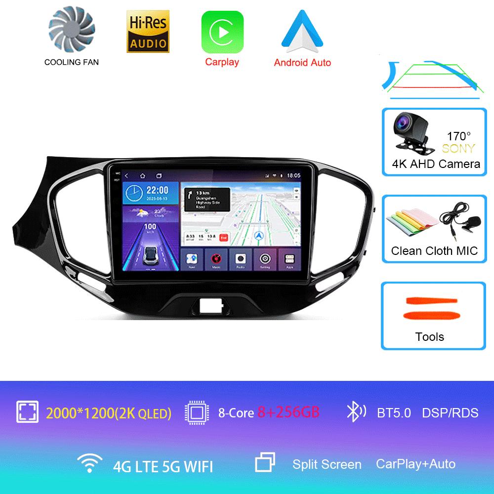 Android 14 Car Radio For LADA Vesta Cross Sport 2015-2022 Multimedia Video Player Navigation Stereo