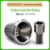 Nobel Biocare Compatible TiBase Titanium Dental Implant Abutment with Transfer Post Protection Cap