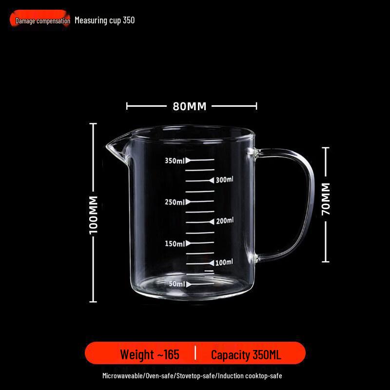 ZISIZ Heatable Glass Measuring Cup