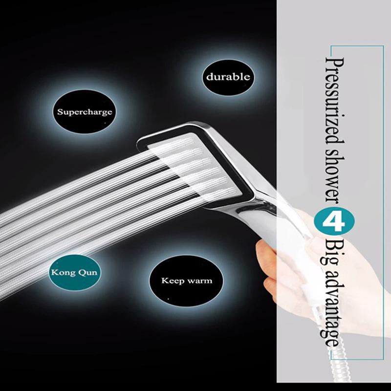 Strong Pressurized Nozzle Water Saving High Pressure Rain Shower Hand Shower