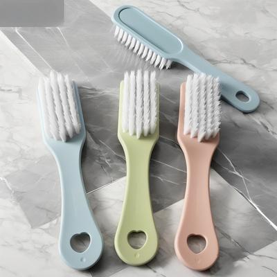 Household Soft-bristled Cleaning Brush Plastic Long-handled Laundry Brush Shoe Cleaning Brush