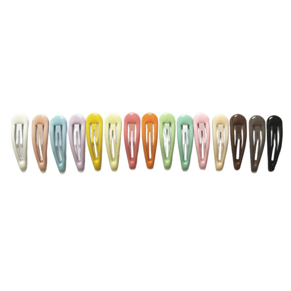 Candy Color Cute Baby & Kids Hair Clips: BB, Bangs, Side, Drop Oil Hairpins