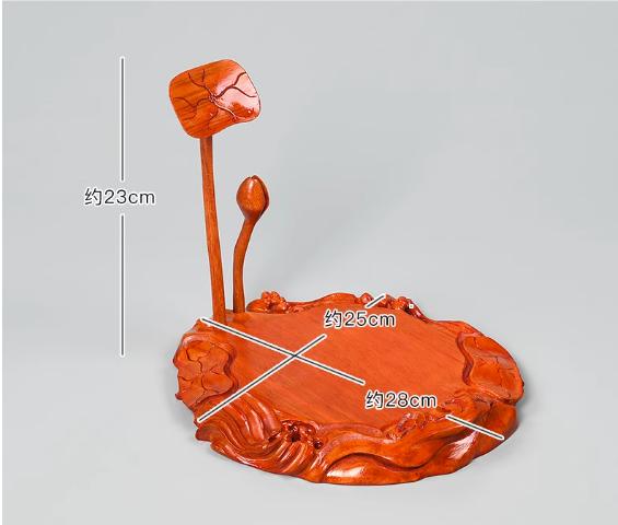 

Чайник-платформа в форме цветка лотоса, камень для аквариума, ваза-статуя Будды, материал дна, странный камень, кронштейн из цельного дерева темно-зеленого