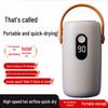 Compact Cabinet-Style Portable Clothes Dryer & Folding Machine Set