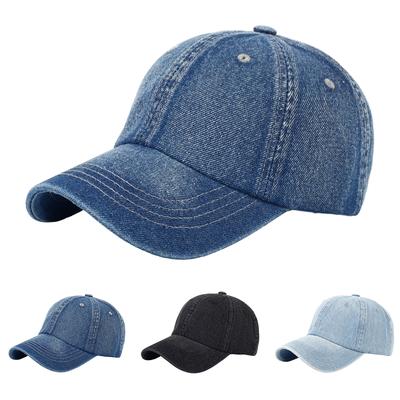 Unisex Denim Baseball Cap Versatile Casual High-end Hat