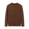 Seven Men's Wool-Blend Round Neck Casual Pullover Sweater