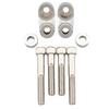 39mm/49mm Tubes Motorcycle Turn Signal Light Relocation Kit Front Indicator Mount Bracket For Harley Dyna FXR Sportster XL883