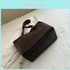 Pu Large Capacity Tote Bag For Women With Letter Print For Daily Use