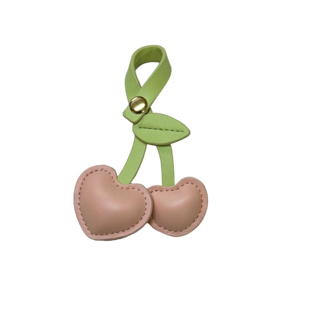 Love PU Leather Hanger PU Leather Bag Pendant Trendy Keychain  Bag Ornament