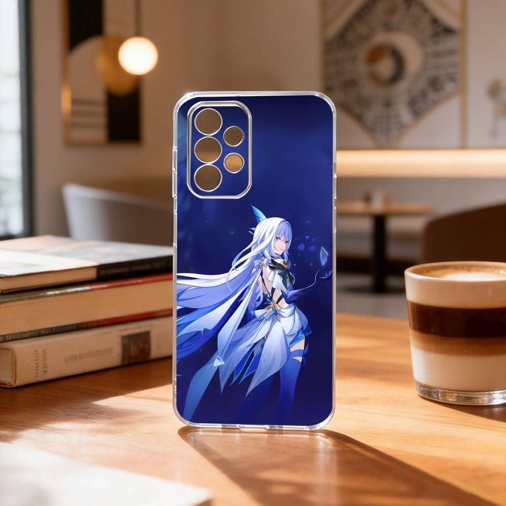

S-Skirk Impact Genshin Phone Case For Samsung S25,S24,S21,S22,S23,S30,Ultra,S20,Plus,Fe Transparent Cover Samsung S21Ultra