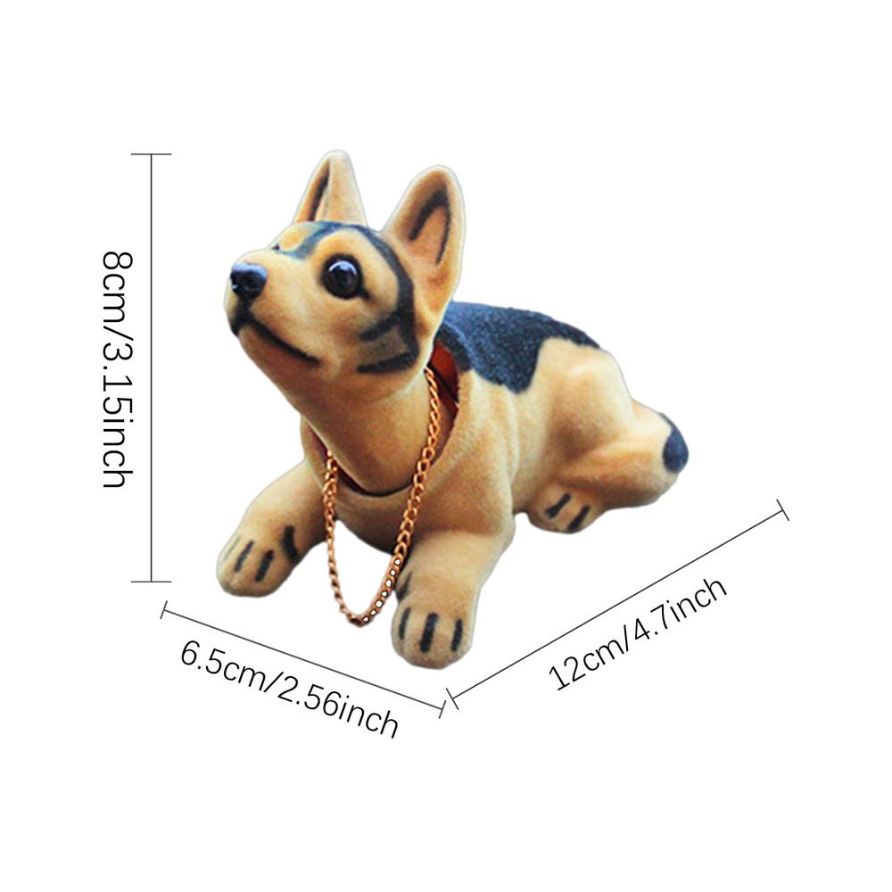 

Прикраси для автомобіля Лялька Хаскі Бігль Сенбернар Вівчарка Похитайте головою Собака Качка Прикраса Авто Аксесуари для салону Милі креативні подарунки