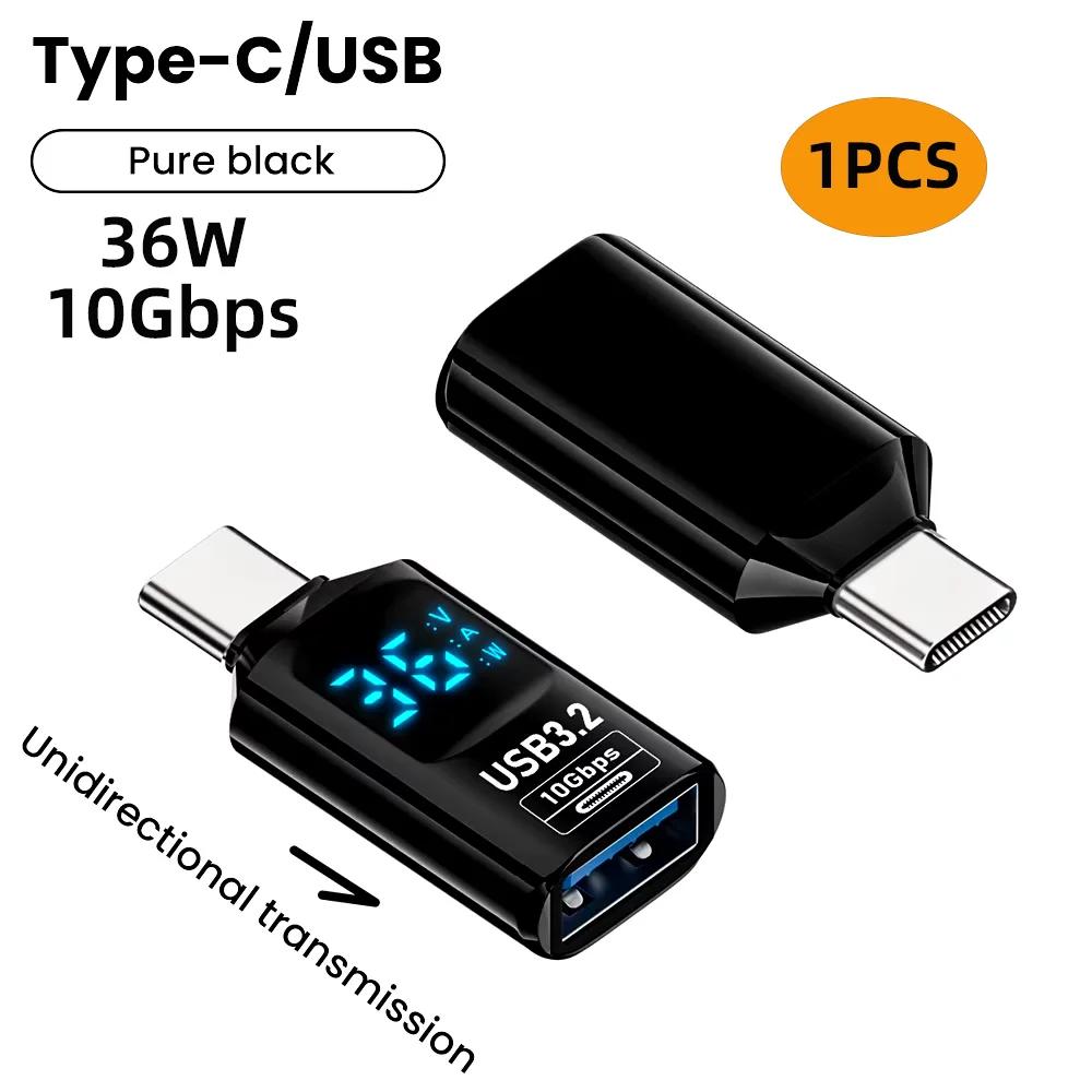 USB3.2 Digital Display Adapter 4K@60Hz USB-C OTG for iPhone16 15 Pro Max Samsung iPad PC Laptop Fast Charge Data Sync