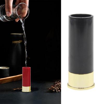 Hunting Shot Glasses Set Of 4 Bar Wine Glasses 12 Gauge Bullet Shot Glasses Funny Shotgun Shell Shot Cups 1.5 Oz For Father's Da