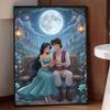 Disney Diamond Painting 5D DIY Aladdin Jasmine Diamond Painting Art Diamond Painting Kit Adult/Beginner Gift Idea Home Decor
