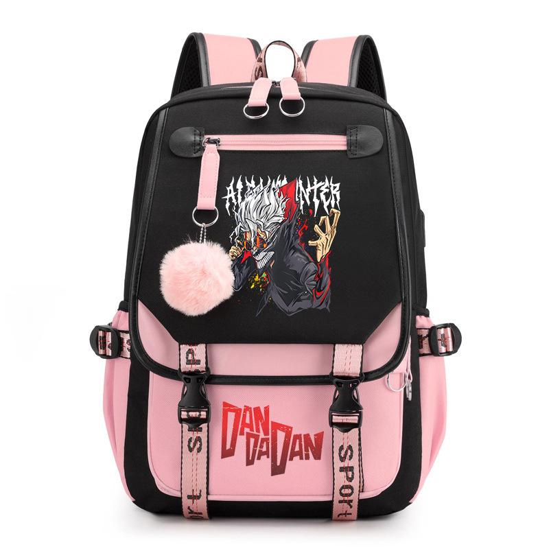 Large-Capacity Junior High School And High School Students With Surrounding Schoolbags Casual Backpack Korean Version
