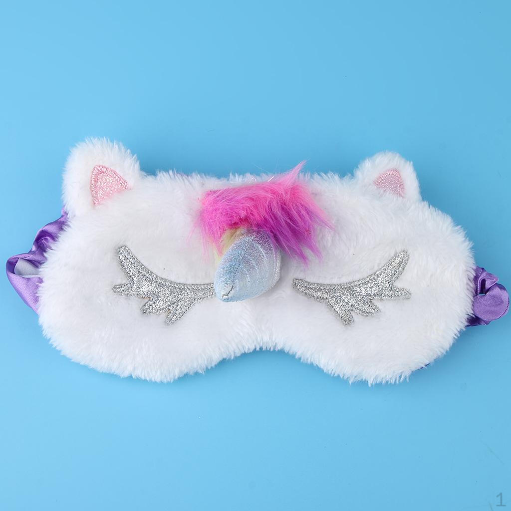 Cute Horn Plush Eye Women Kids