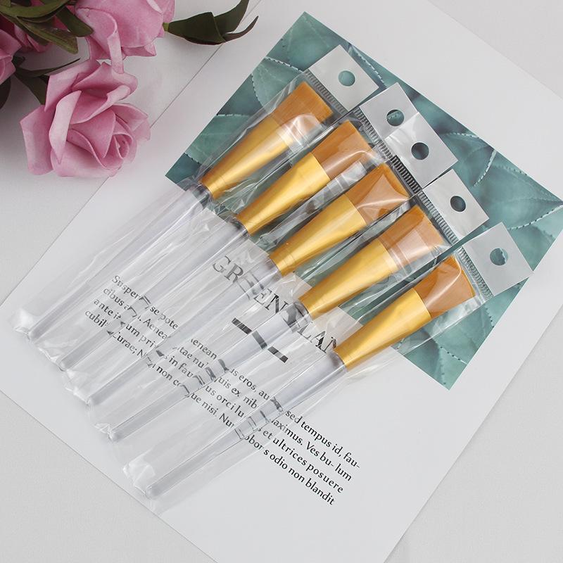 Premium Kristall-Maskenpinsel - DIY Schönheitswerkzeug mit transparentem Griff