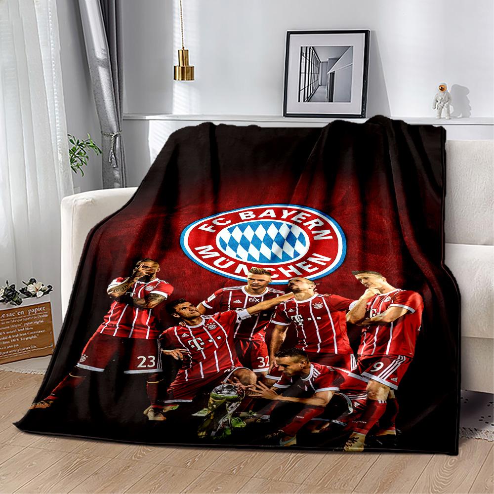 Bayern Munich Blanket Soft & Cozy Great for Office Couch Livingroom for All Occasions Warmthful Decor Gift for Travel Home Birthdays