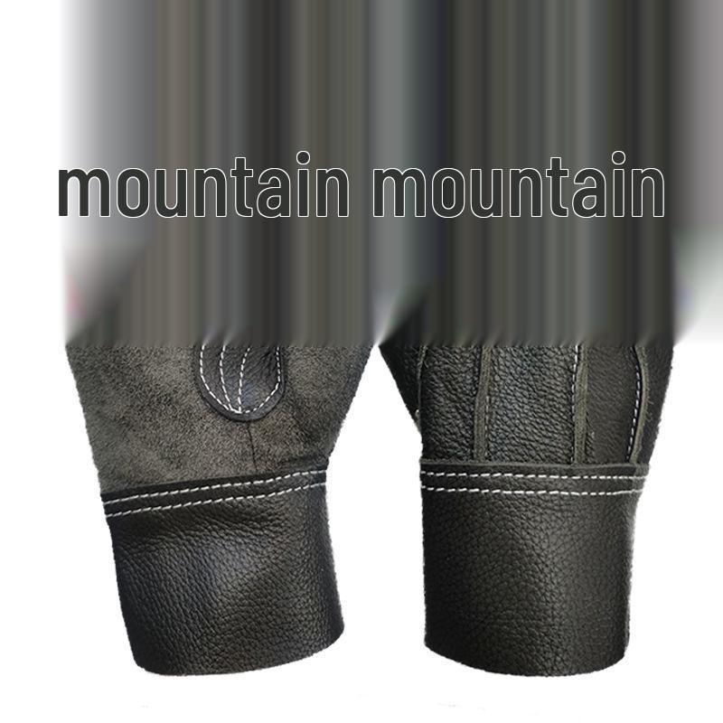 

Сварочные перчатки из коровьей кожи, устойчивые к проколам, ожогам, жаростойкие, с изоляцией, с раздельными пальцами