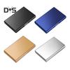 Slim Card Holder Holds Up To 10 Cards Stainless Steel Portable RFID Blocking Protects Privacy Card Wallet Lightweight Card Organizer
