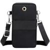 Warrior Simple Casual Phone Bag Crossbody Wrist Phone Pouch Neck Coin Purse Nylon Mini Women bags Black H2402U5613201
