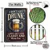 Retro Beer Metal Tin Sign 8x12 Inch Humorous Bar Garage Man Cave Wall Decor