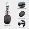 Leather Car Key Cover Bag For Toyota Corolla Camry Highlander Prius Rav4 Sequoia Tacoma Tundra Remote Fobs Shell Protector Cases
