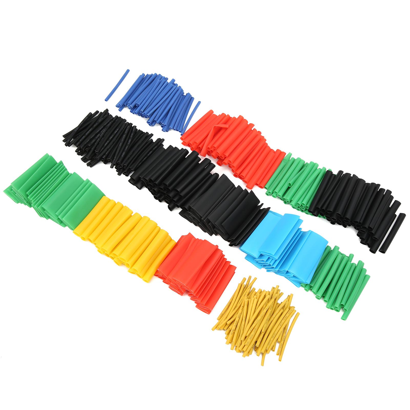 

530Pcs Heat Shrink Tube Insulation Protection Sleeve Color Shrinkable Sleeving Wrap Set