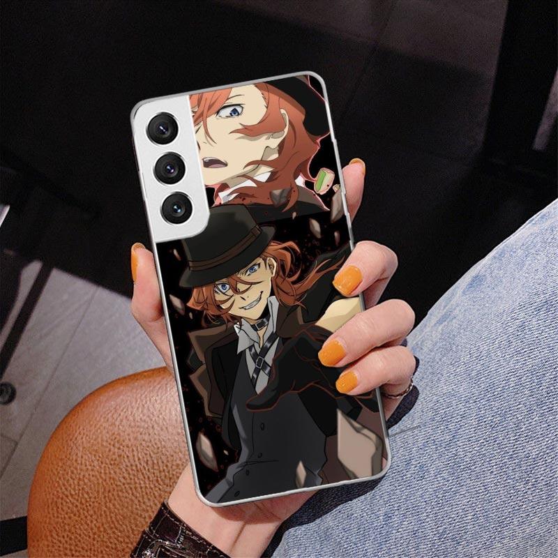 Bungo Stray Dogs Nakahara Chuuya Phone Case For Samsung Galaxy S24 S25 Edge S26 Ultra S23 S22 S21 Plus S20 FE + Personalized Pri