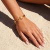 Star Moon Sun Stainless Steel Bracelet For Women Minimalist Design Tarnish Free Premium Gold Titanium Steel Jewelry