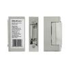 Qoltec Symmetrical Electric Strike with Memory and Lock | 12V | Stainless Steel