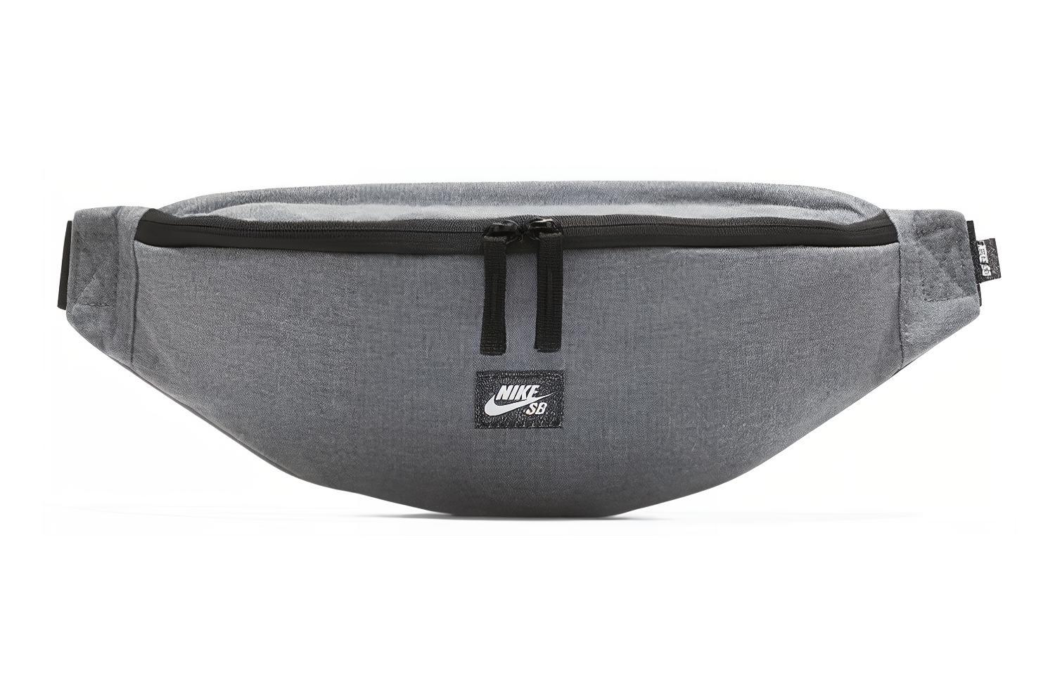 Nike Fabric Sling Bag, Crossbody Bag, Fanny Pack Regular Unisex Gray DB0638-020