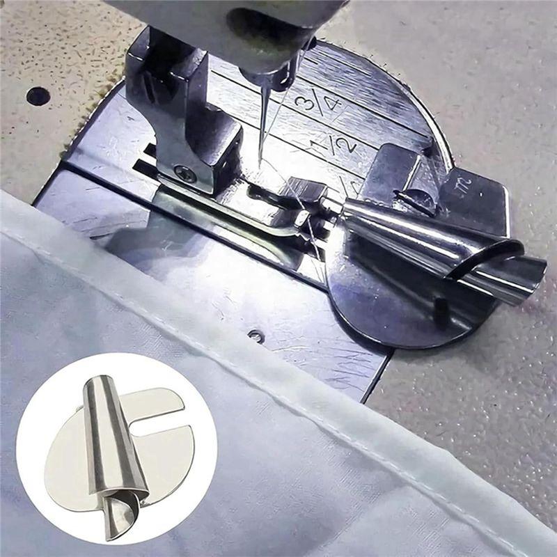 Aug. 6 Pieces Universal Sewing Rolled Hemmer Foot Set Sewing Machine Presser Foot Hemmer Foot 4-9Mm Wide Rolled Hem Pressure Foo