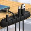 Samolepicí napájecí kabel, držák kabelů, pevný sklíčidlo, myš, kabel pro sluchátka, navíječ, mobilní telefon, datový kabel, karta, silikonový stolní počítač