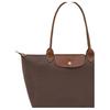 Longchamp Bolso de Hombro de Nailon con Logo de Marca Le Pliage Grande para Mujer Marrón Oscuro 1899089002