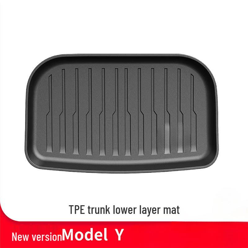 Custom TPE Trunk Mat for Tesla Model Y/3 - Front & Rear Cargo Protection