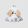Puppy Dog Plush Backpack Cute Children Go Out Small Backpack Cartoon Mini Schoolbag Pain Bag Autumn And Winter Bag