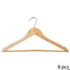 5five - 8 Wooden Hangers