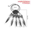 Punk Gothic Cone Tassel Finger Bracelet Hand Chain