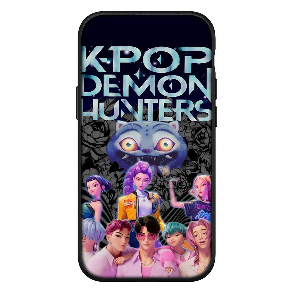 Für Samsung Galaxy S25 S24 S23 iPhone 17 16 15 Xiaomi Redmi Note 14 13 12 Plus Pro Max A57 Hülle KPop Rumi Dämon Mira Jäger Zoey X OPPO Huawei Abdeckung