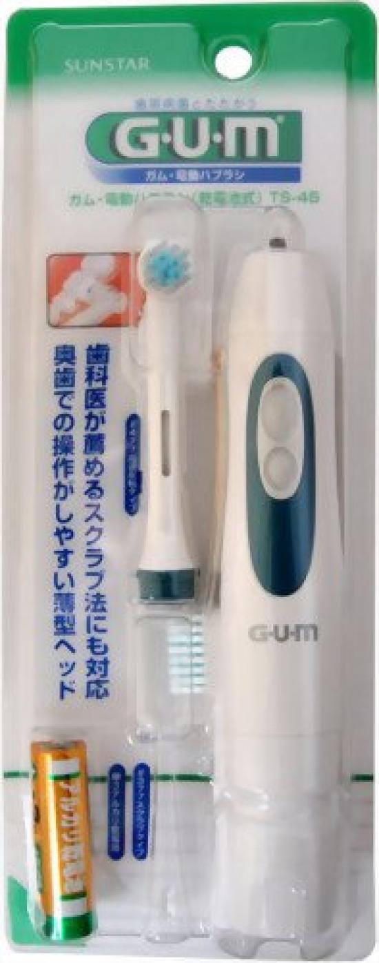 

GUM Electric Toothbrush Color Assorted TS-45 [Standard Type] білий