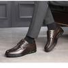Men's Genuine Leather Casual Shoes Retro Handmade Soft Sole Light Business Shoes for Men Outdoor Leisure Driving Men's Casuals