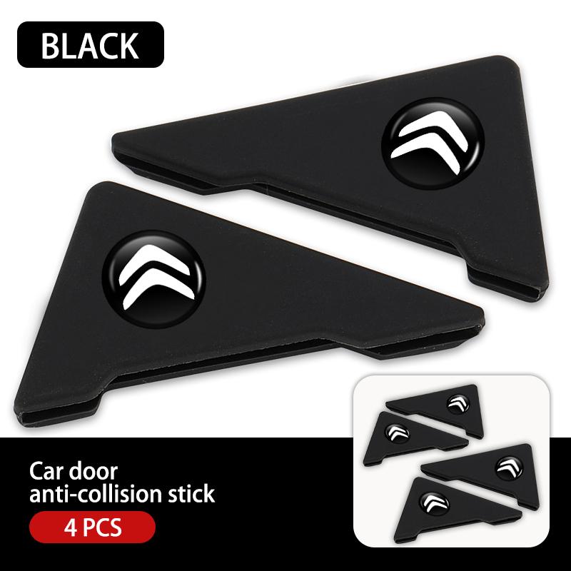 Car Door Corner Anti-collision Covers Silicone Protector Anti-Scratch Door Auto Accessories For Citroen C4 C3 C5 C1 C2 C6 C4L